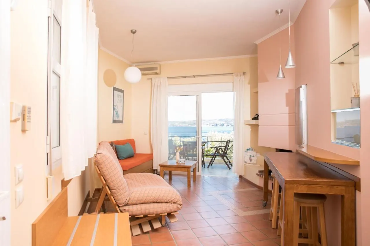 ** Pensionat Porto Valitsa Hotell Paliouri Grekland